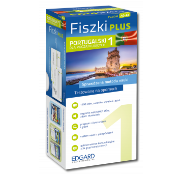 Portugalski - Fiszki PLUS dla początk. 1 Wyd.2022