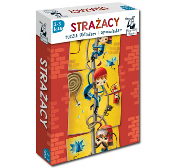 Puzzle Układam i opowiadam Strażacy 2-3 lata