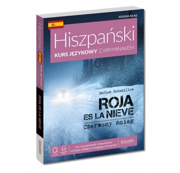 Roja es la nieve-hiszp.kurs językowy z kryminałem