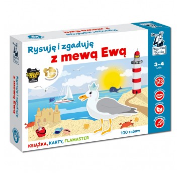 Rysuję i zgaduję z mewą Ewą 3-4 lat