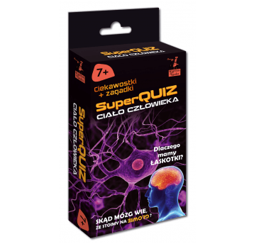 SuperQuiz: Ciało człowieka - Kapitan Nauka Wyd. II