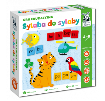 Sylaba do sylaby 4-8 lat. Gra edukacyjna