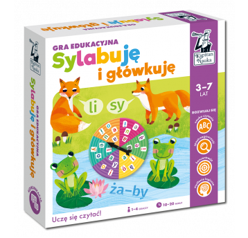 Sylabuję i główkuję 3-7 lat. Gra edukacyjna