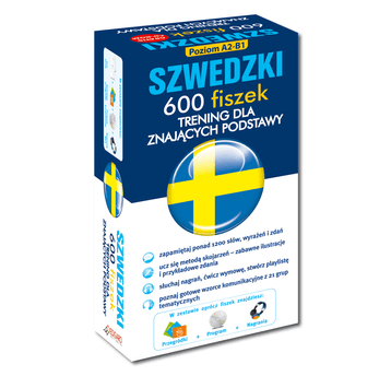 Szwedzki 600 fiszek Trening dla znających podstawy