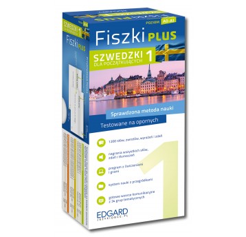 Szwedzki Fiszki PLUS dla początkujących 1
