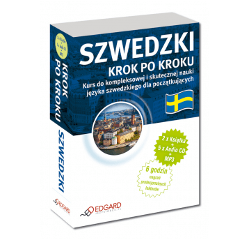 Szwedzki - Krok po kroku (CD w komplecie)