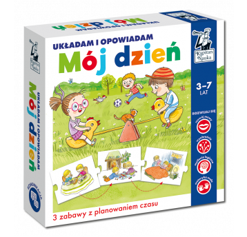 Układam i opowiadam. Mój dzień 3-7 lat