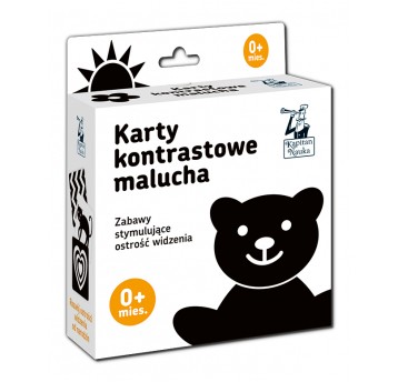 Widzę kształty! Karty kontrastowe malucha 0 mies.+