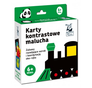 Widzę szczegóły! Karty kontrastowe malucha 6 mies+