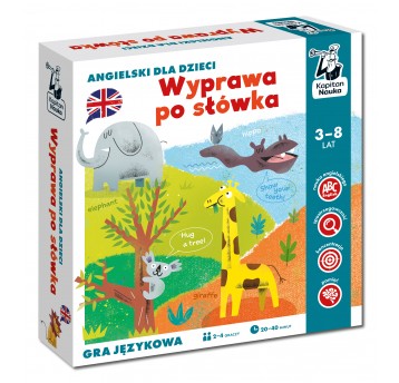 Wyprawa po słówka. Ang. dla dzieci. Gra edukacyjna