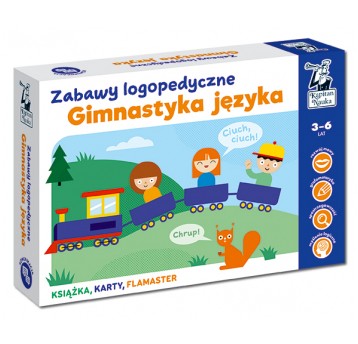 Zabawy logopedyczne- Gimnastyka języka Wyd.2022
