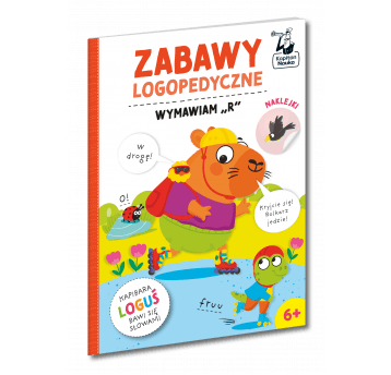 Zabawy logopedyczne. Kapibara Loguś. Wymawiam "r".