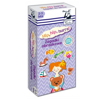 Zagadki obrazkowe -Hip, hip, hurra! Wyd. 2022