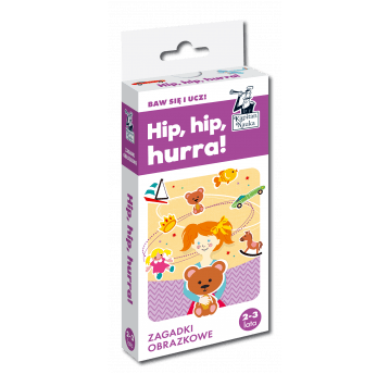 Zagadki obrazkowe -Hip, hip, hurra! Wyd. III