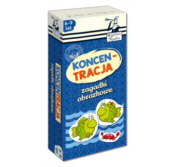 Zagadki obrazkowe - Koncentra 6-9 Kapitan Nauka II