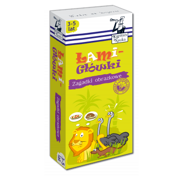 Zagadki obrazkowe - Łamigłówki 3-5 Wyd. 2022