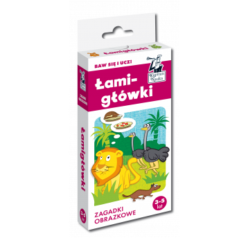 Zagadki obrazkowe - Łamigłówki 3-5 Wyd. IV