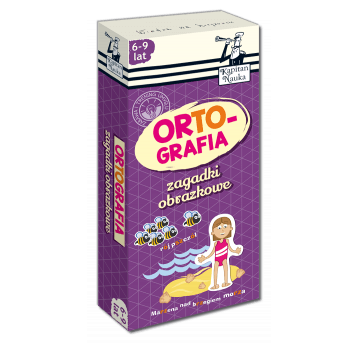 Zagadki obrazkowe - Ortografia 6-9 KN wyd. 2022