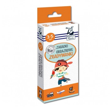 Zagadki obrazkowe - Zgadywanki 3-5 Kapitan Nauka