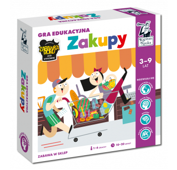 Zakupy. Gra edukacyjna. Kapitan Nauka Wyd. III