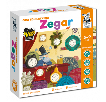 Zegar. Gra edukacyjna Wydanie II
