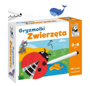 Zwierzęta Gryzmołki. Kapitan Nauka Wyd. 2022